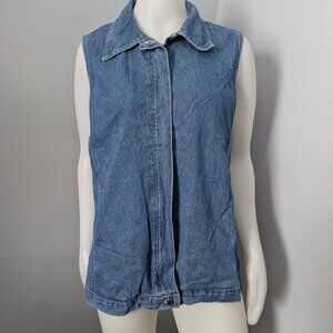 Nevada blue jean vest